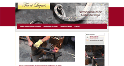 Desktop Screenshot of fer-et-lignes.com